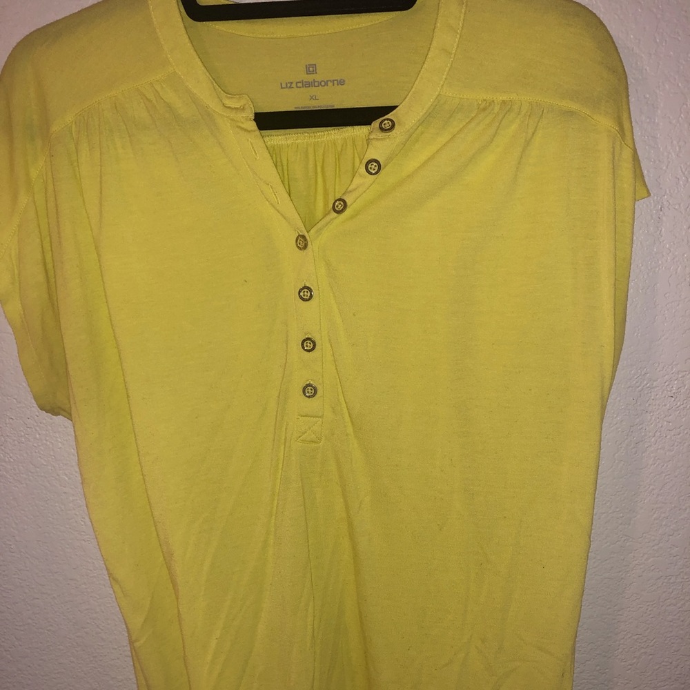Yellow tunic
